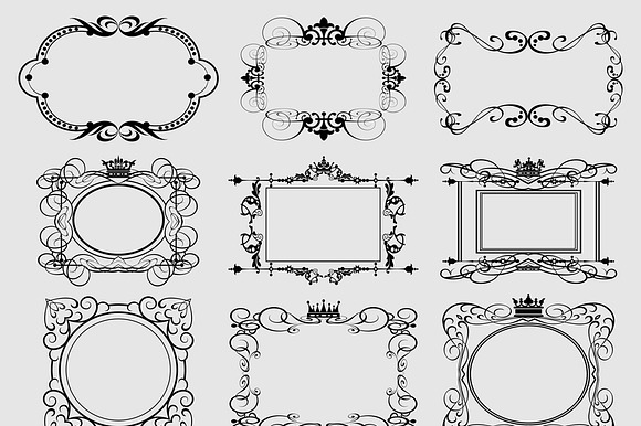 Vector Decorative Frames