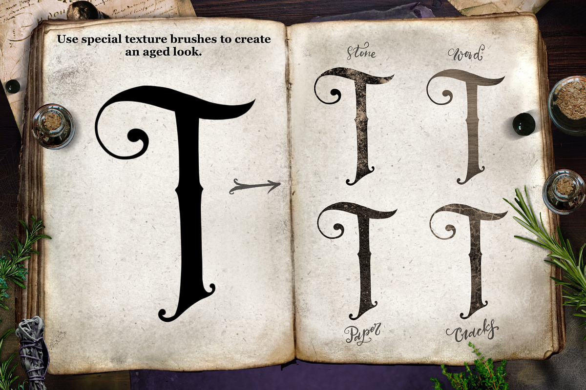 Magic Book Creator Kit, a Brush Add-On by Letter Elfa Studio (Photo 7 of 10)