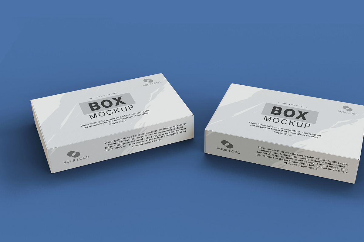 Rectangle box mockup design, a Packaging Mockup by Raihan Rahman (Photo 7 of 13)