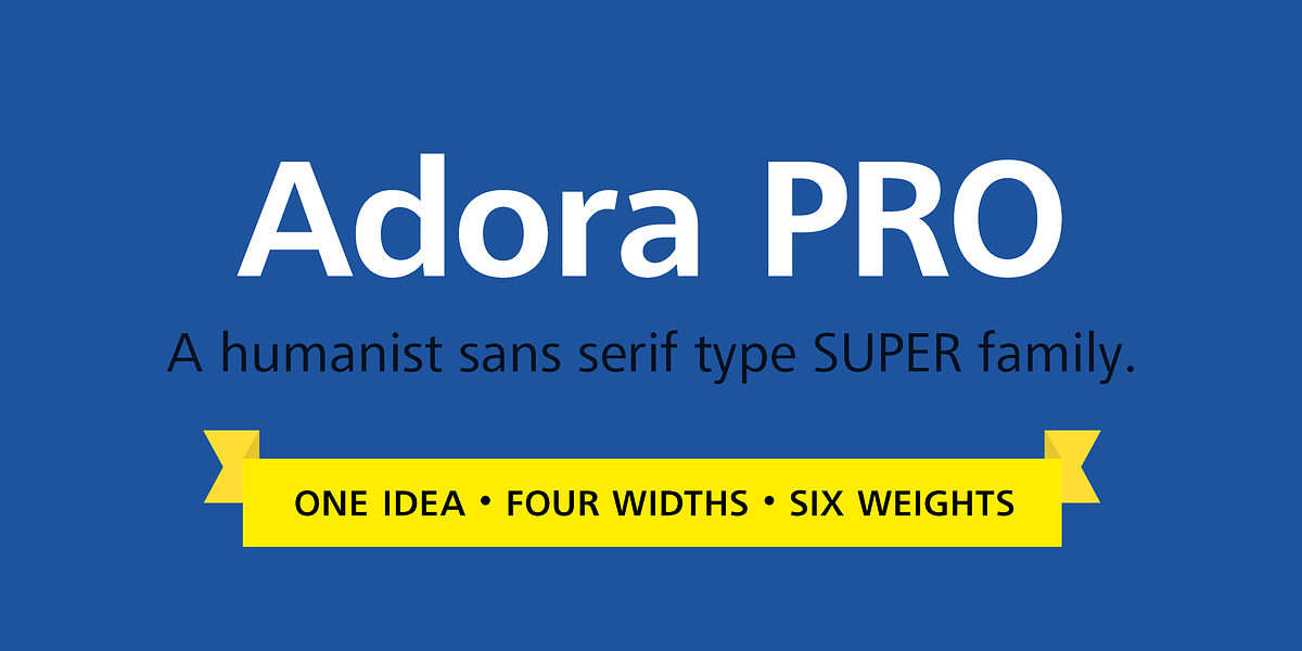 Adora PRO, a Sans Serif Font by preussTYPE (Photo 31 of 40)