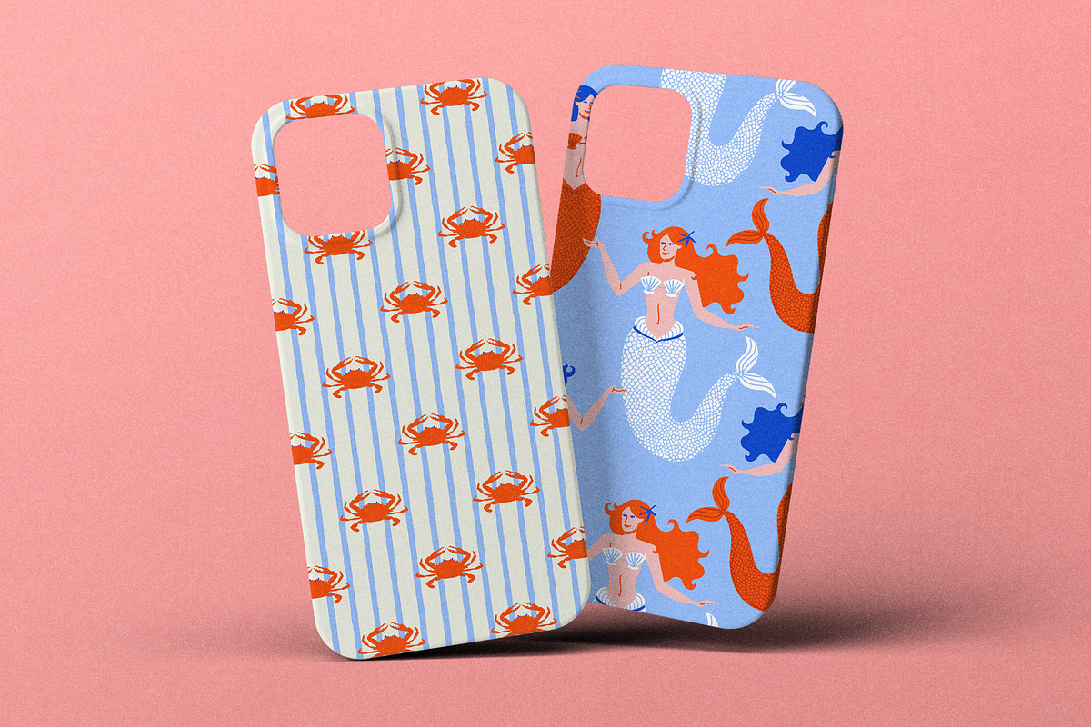Sea Story: Graphics & Patterns, a Pattern Graphic by Dedraw Studio (Photo 7 of 15)