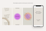 120 Aesthetic Instagram Quotes, a Social Media Template by TheFisherCreative (Thumbnail 4 of 15)