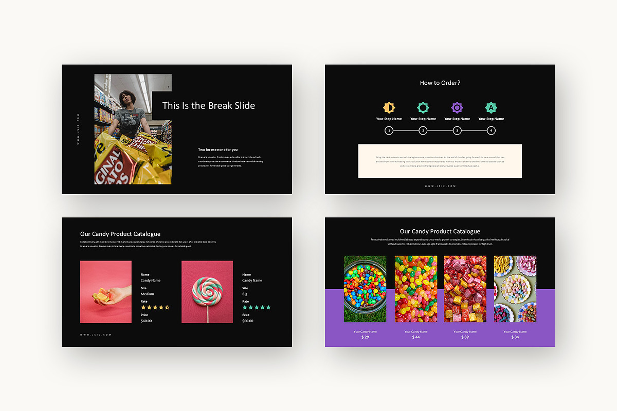 Jsic : Candy Brand Keynote, a Presentation Template by Punkl Camp (Photo 13 of 16)