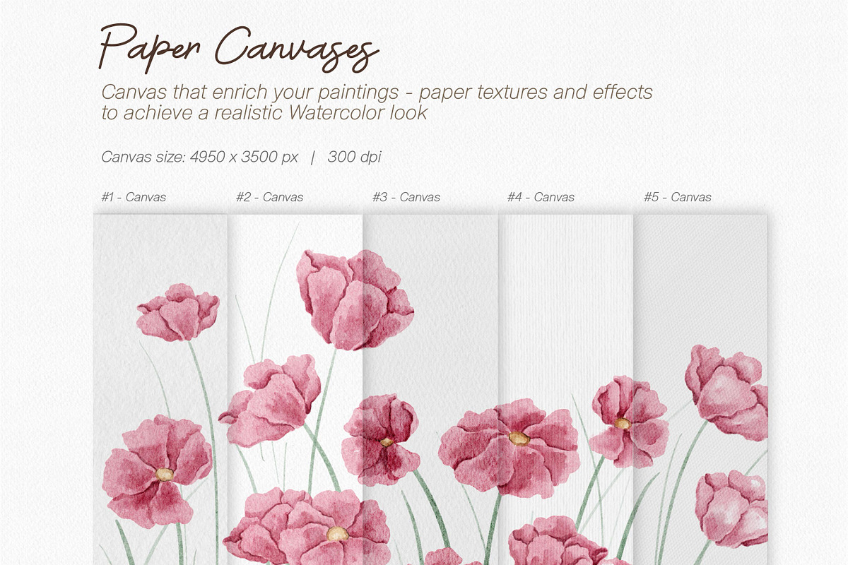 Watercolor Brushes for Procreate, a Brush Add-On by Gau Silva Studio (Photo 5 of 11)