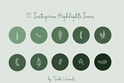 MINT HIGHLIGHT ICONS INSTAGRAM, a Social Media Template by Oak Digital Studios (Thumbnail 1 of 3)