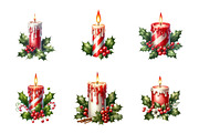 Christmas Candle, an Illustration by Design Market (Thumbnail 5 of 5)