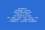 Monopix Pixel Game Font, a Sans Serif Font by alpercakici (Thumbnail 8 of 12)