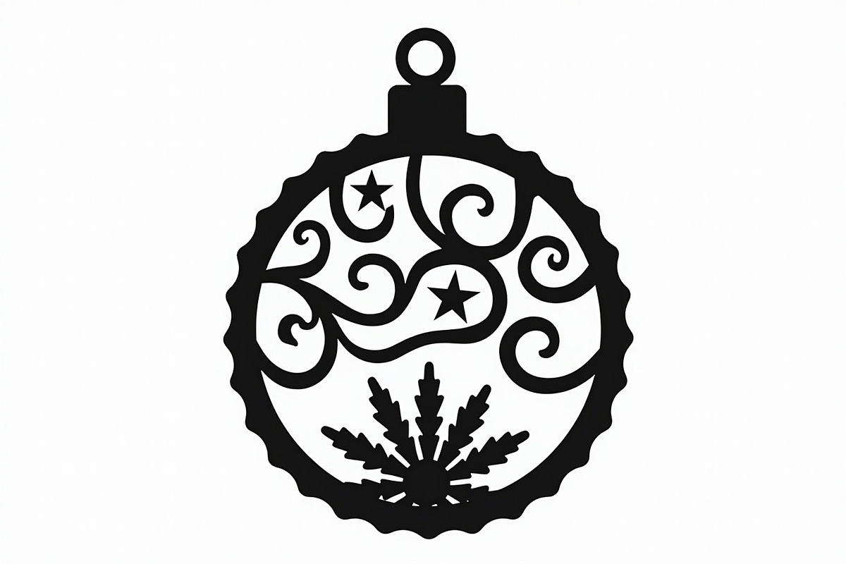 Christmas Ornament Design Bundle, a Graphic by balal (Photo 6 of 16)