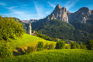 Church of St Valentin in Siusi