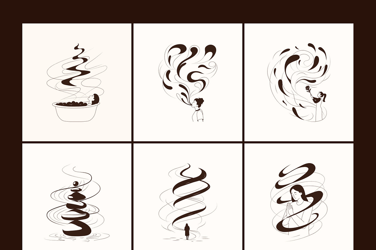 150 Mindfulness Illustration, a Person Illustration by Prosymbols (Photo 10 of 13)