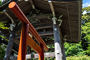 Bell tower and torii gate at Sasuke Inari-jinja in Kamakura, Jap, an Architecture Photo by GoodGoods (Thumbnail 1 of 2)