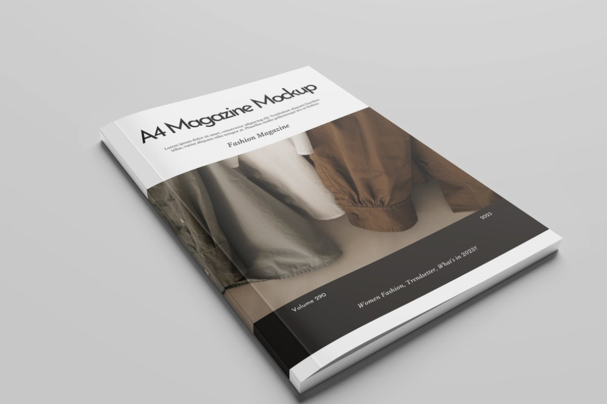 A4 Magazine Mockup, a Books & Magazine Mockup by Tokobeta (Photo 2 of 7)
