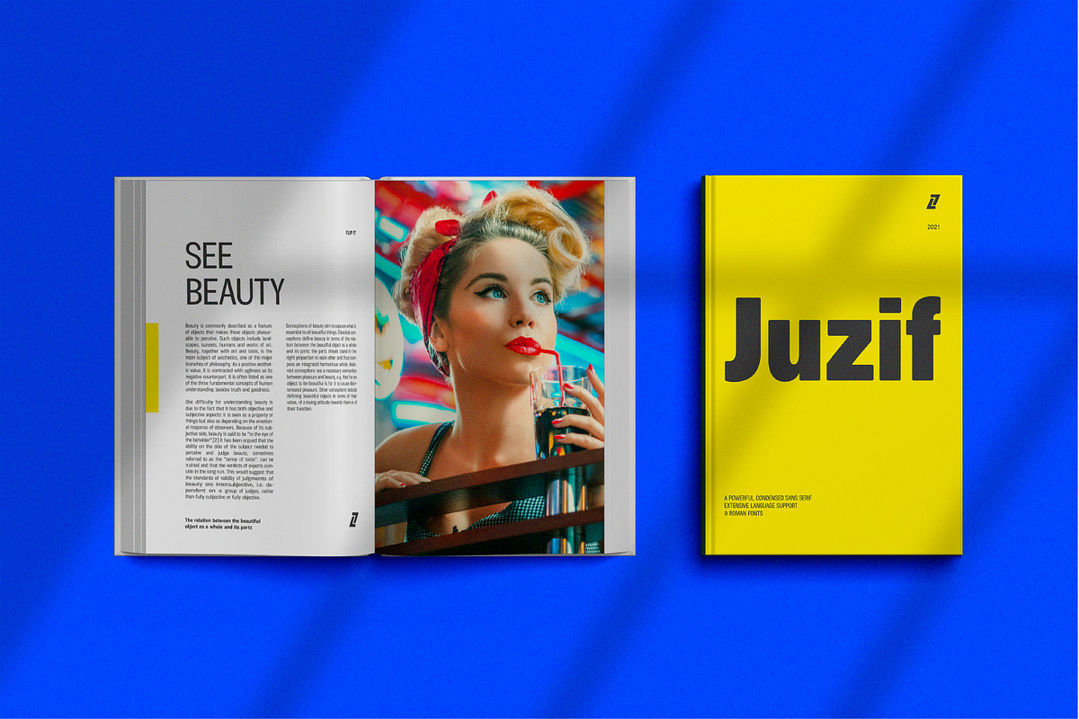 Juzif Bold (Single), a Sans Serif Font by Lella7 (Photo 15 of 18)