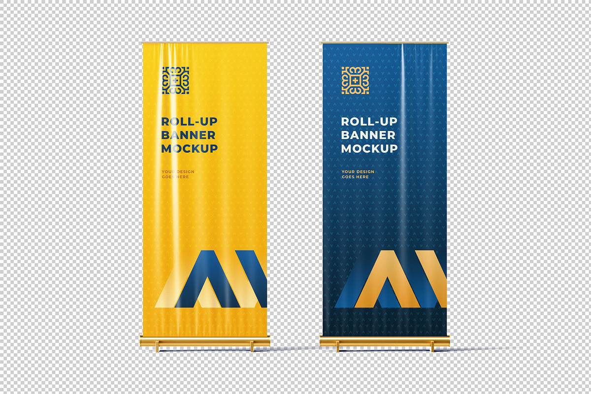 Roll Up Banner Mockup, an Advertising Mockup by AlienValley (Photo 2 of 5)