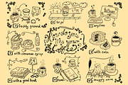 Coffee Break Illustrations, an Illustration by AJ Doodles (Thumbnail 2 of 15)