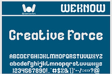 Creative Force font