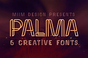Palma - Display Font, a Font by MIIM (Thumbnail 1 of 5)