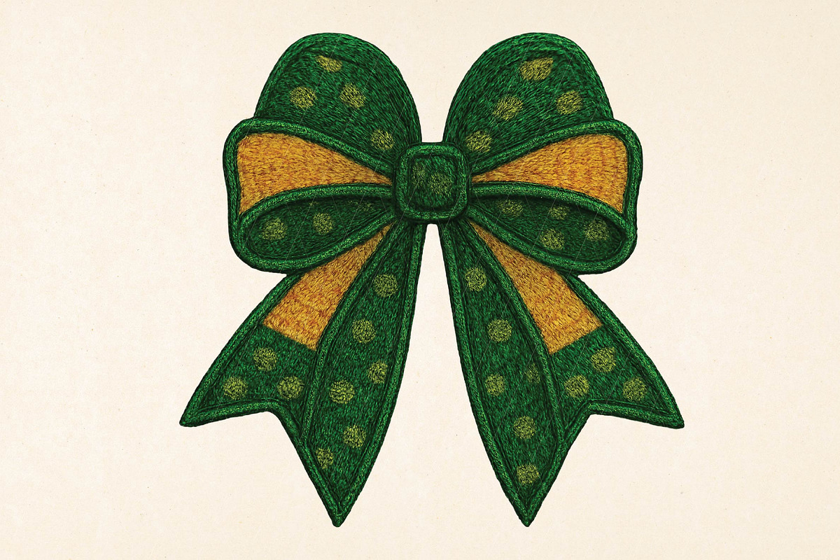 Bow St. Patrick's Day Sublimation Pn, an Illustration by DreamPrint404 (Photo 1 of 7)