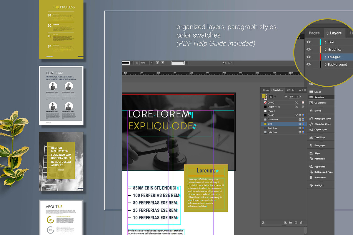 Business Profile E-Book Layout, a Templates & Theme by R-studio (Photo 3 of 10)