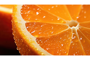 fresh sweet orange ai generated, a Food & Drink Photo by pikepicture