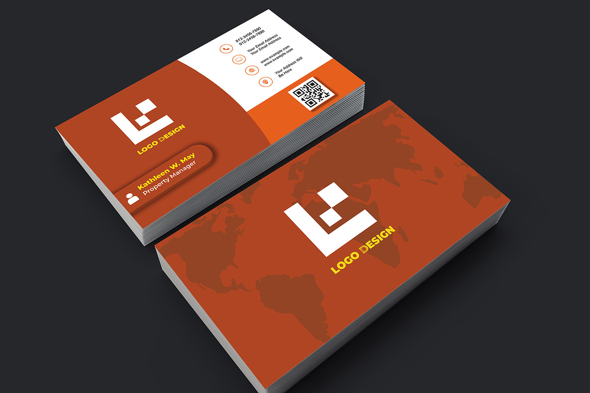 Simple Business Card Template preview 5