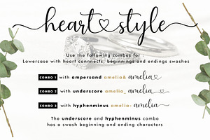 Heart Style Wedding-Business Font