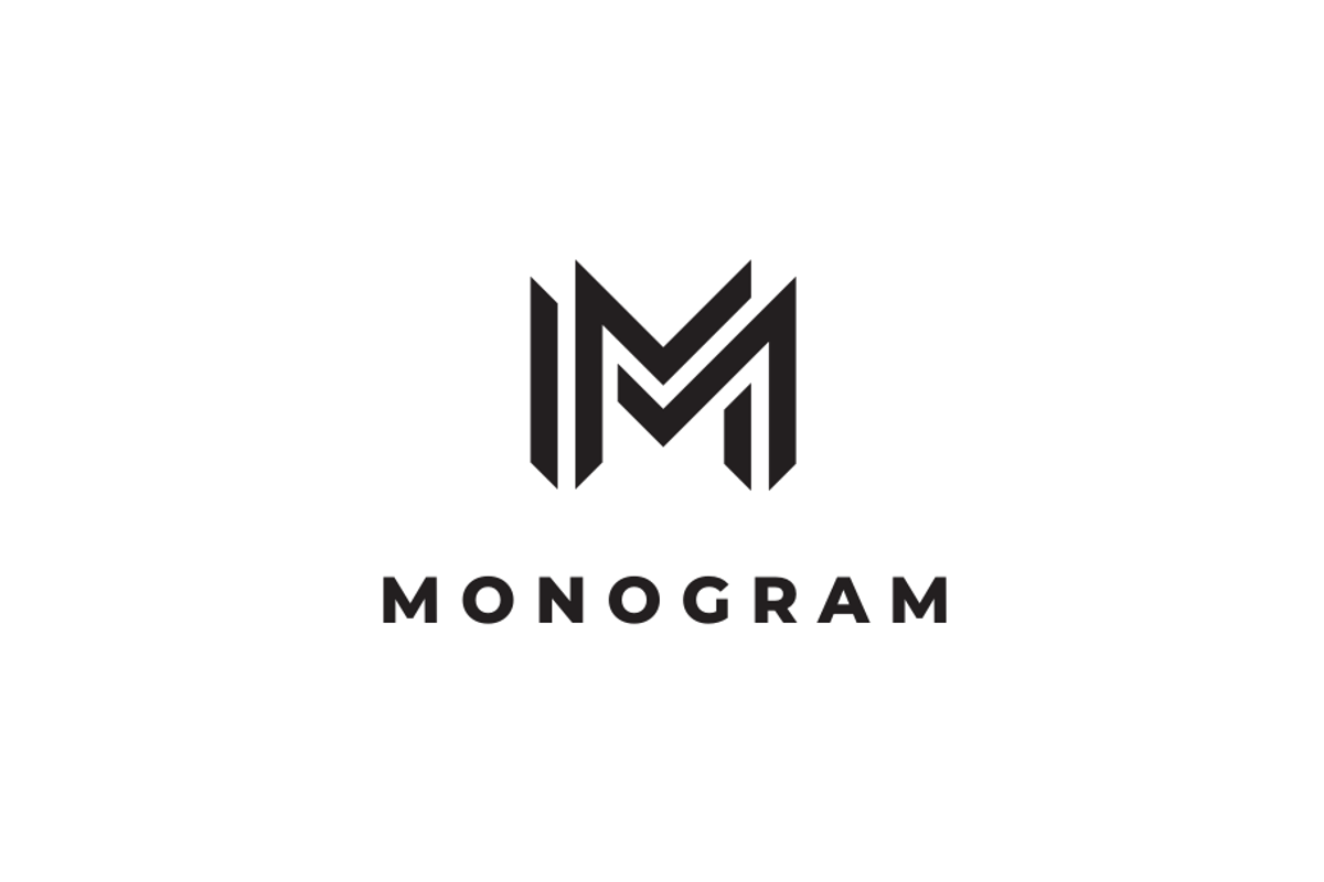 Monogram Letter M logo design, a Branding & Logo Template by johnkent (Photo 3 of 3)