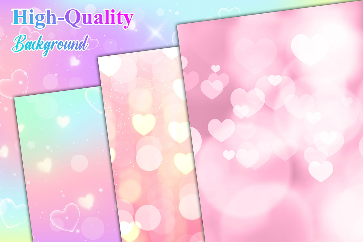 Valentine Bokeh Background, a Decorative Illustration by Digital Studio (Photo 10 of 15)