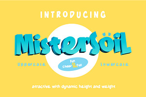 Mister Soil - Display Font