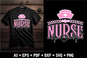 Nurse Shirt Design | Bold Nurse PNG, a Graphic by Vector Portal (Thumbnail 3 of 6)