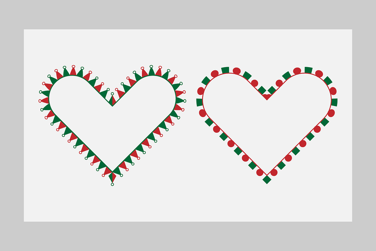 Heart Frame Design Collections, a Decorative Illustration by Lakhan1998 (Photo 2 of 6)