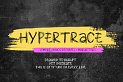 Hypertrace, a Script Font by Silverdav (Thumbnail 1 of 7)