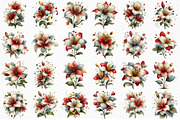 Whimsical Spring Lily Flowers PNG, an Illustration by Craft Nest (Thumbnail 6 of 11)