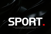Ganexu - Modern Sport Font, a Sans Serif Font by QR Design Studio (Thumbnail 2 of 7)