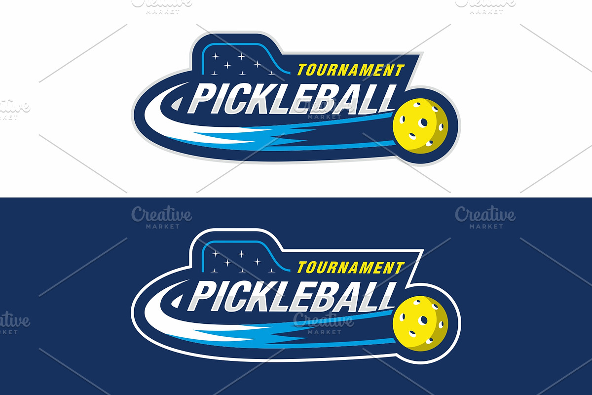 Pickleball Sports Logo Design, a Branding & Logo Template by swarnstudio