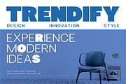 Glipe - Stylish Modern Family, a Sans Serif Font by roomspace creative lab (Thumbnail 4 of 12)