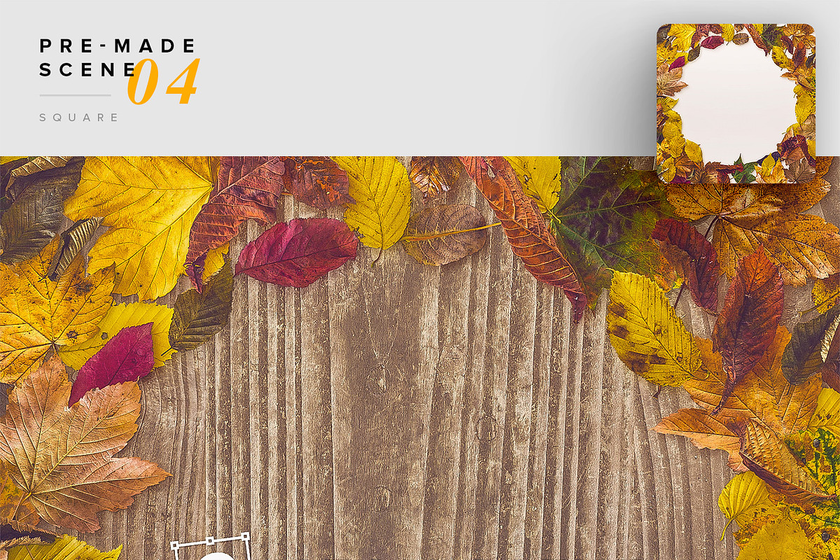Fall & Autumn Custom Scene Creator, a Product Mockup by Custom Scene (Photo 14 of 22)