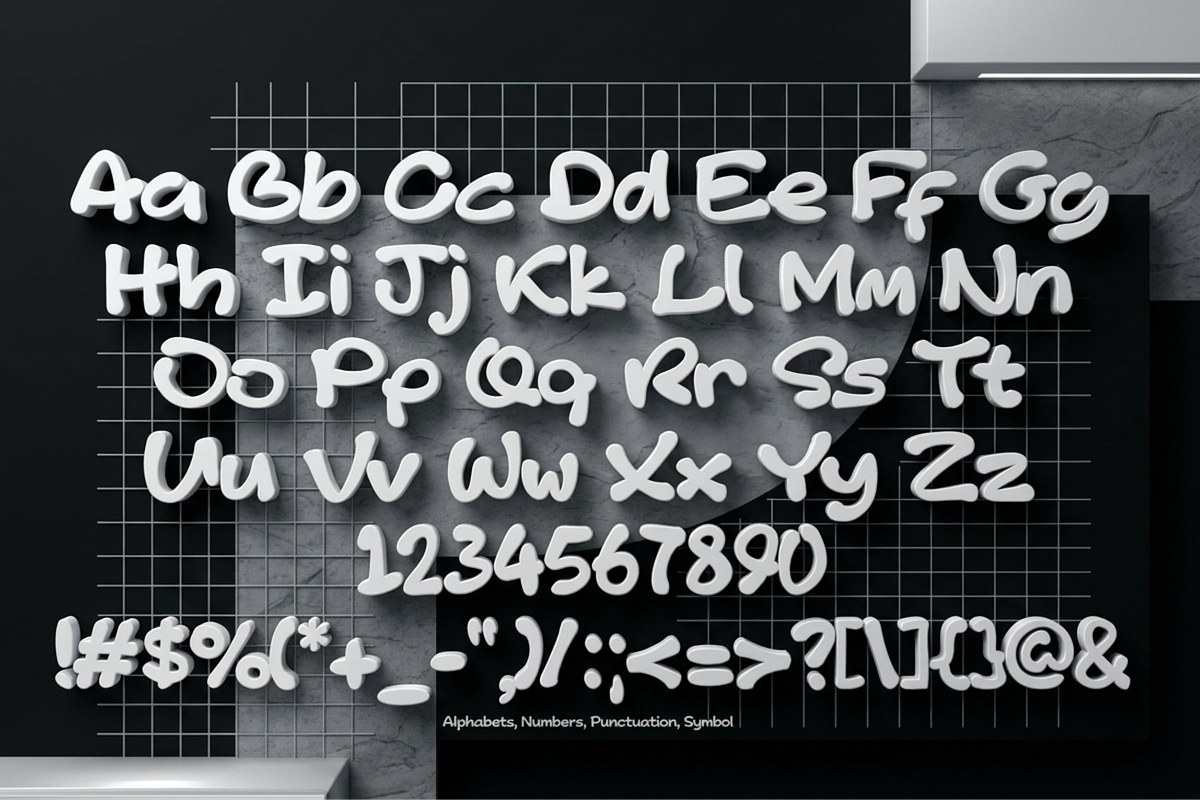 YAVOLRE, a Handwritten Font by Rizenight (Photo 2 of 6)