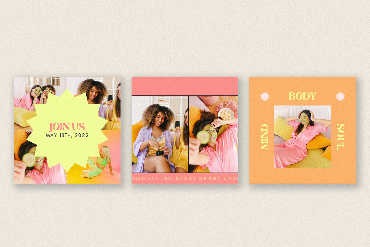 Starburst Instagram Templates, a Social Media Template by denofdreamers (Photo 6 of 6)
