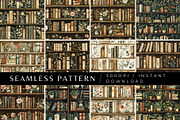 12 Scholarly Botanica Patterns, a Pattern Graphic by Inknfolly (Thumbnail 1 of 7)