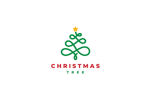 Christmas Tree Logo Template, a Branding & Logo Template by yopie