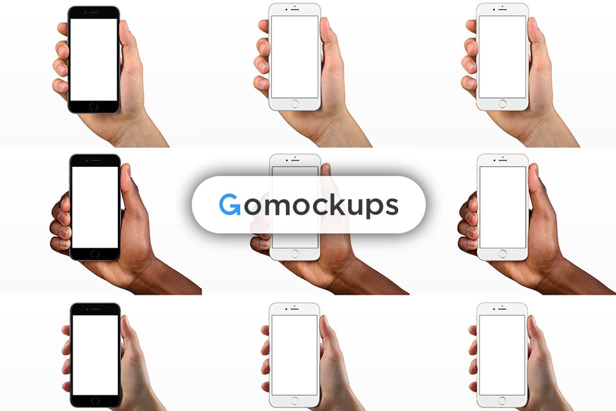 45 Indoor iPhone mockups, a Presentation Template by Gomockups