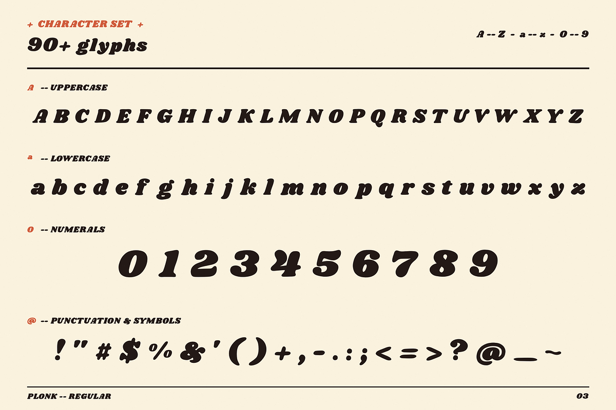 PLONK - Delicious Display Serif, a Serif Font by Lettra Studio (Photo 3 of 17)
