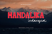 Mandalika Indonesia, a Slab Serif Font by Yoga Letter (Thumbnail 1 of 7)