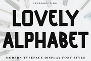 Lovely Alphabet, a Script Font by InermediaSTUDIO (Thumbnail 1 of 8)
