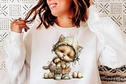 Whimsical easter clipart - Spring, an Illustration by SinaCreation (Thumbnail 10 of 11)