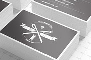 Business Cards Mock up (85x55), a Mockup by ItemBridge (Thumbnail 1 of 5)
