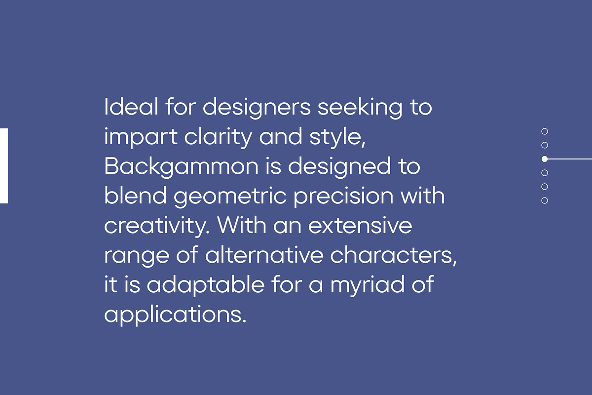 Backgammon Pro Typeface, a Sans Serif Font by BigBold Type (Photo 5 of 20)