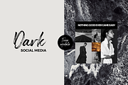 Dark Social Media Pack, a Social Media Template by RedRiver Studio (Thumbnail 14 of 17)