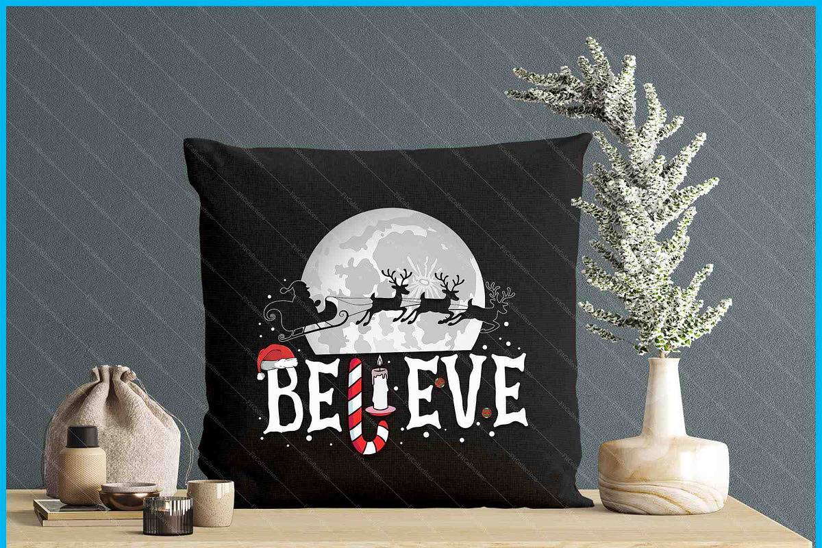 Christmas Santa Claus Faith SVG PNG, a Graphic by Creativeusart (Photo 4 of 4)